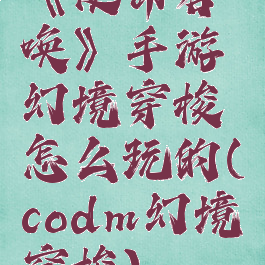 《使命召唤》手游幻境穿梭怎么玩的(codm幻境穿梭)