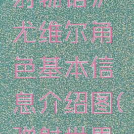 《世界弹射物语》尤维尔角色基本信息介绍图(弹射世界尤娜)