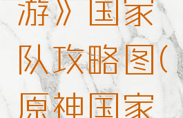 《原神手游》国家队攻略图(原神国家队思路)