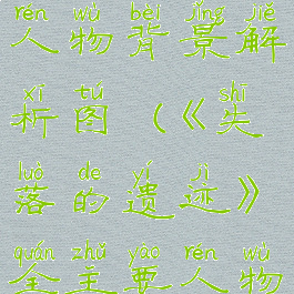 《失落的遗迹》全主要人物背景解析图(《失落的遗迹》全主要人物背景解析图文)