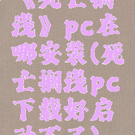 《死亡搁浅》pc在哪安装(死亡搁浅pc下载好启动不了)