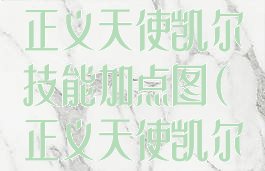 《英雄联盟》正义天使凯尔技能加点图(正义天使凯尔带什么技能)