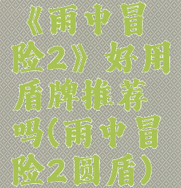 《雨中冒险2》好用盾牌推荐吗(雨中冒险2圆盾)