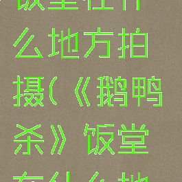 《鹅鸭杀》饭堂在什么地方拍摄(《鹅鸭杀》饭堂在什么地方拍摄的)