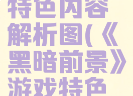 《黑暗前景》游戏特色内容解析图(《黑暗前景》游戏特色内容解析图)