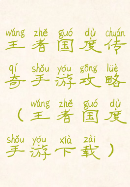 王者国度传奇手游攻略(王者国度手游下载)