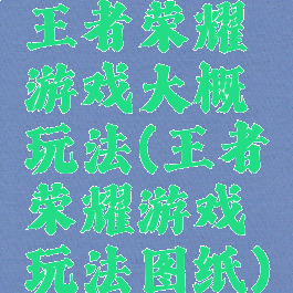 王者荣耀游戏大概玩法(王者荣耀游戏玩法图纸)
