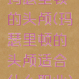 玛瑟里顿的头颅(玛瑟里顿的头颅适合什么职业)