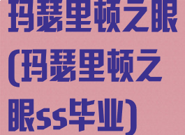 玛瑟里顿之眼(玛瑟里顿之眼ss毕业)