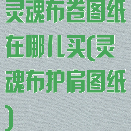灵魂布卷图纸在哪儿买(灵魂布护肩图纸)