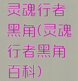 灵魂行者黑角(灵魂行者黑角百科)