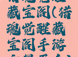 猎魂觉醒藏宝阁(猎魂觉醒藏宝阁手游交易平台)