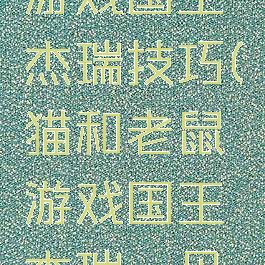 猫和老鼠游戏国王杰瑞技巧(猫和老鼠游戏国王杰瑞一见钟情)