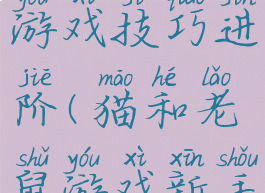 猫和老鼠游戏技巧进阶(猫和老鼠游戏新手教学)