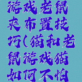 猫和老鼠游戏老鼠夹布置技巧(猫和老鼠游戏猫如何不怕老鼠夹)