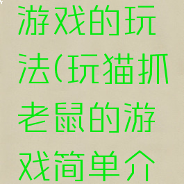 猫抓老鼠游戏的玩法(玩猫抓老鼠的游戏简单介绍)