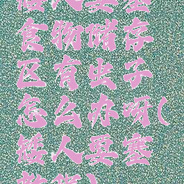 矮人要塞食物储存区有虫子怎么办呀(矮人要塞教程)