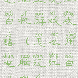 电脑上玩红白机游戏攻略(怎么用电脑玩红白机游戏)