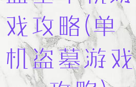 盗墓单机游戏攻略(单机盗墓游戏rpg攻略)