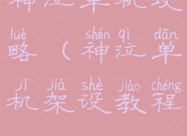 神泣单机攻略(神泣单机架设教程)