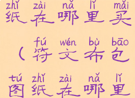 符文布包图纸在哪里买(符文布包图纸在哪里买怀旧服)