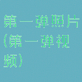 第一弹照片(第一弹视频)
