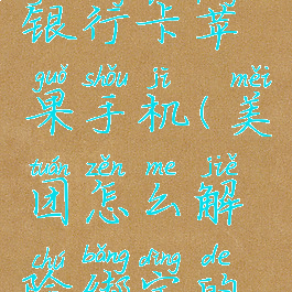 美团外卖怎么解绑银行卡苹果手机(美团怎么解除绑定的银行卡苹果手机)