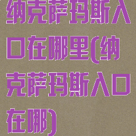 纳克萨玛斯入口在哪里(纳克萨玛斯入口在哪)