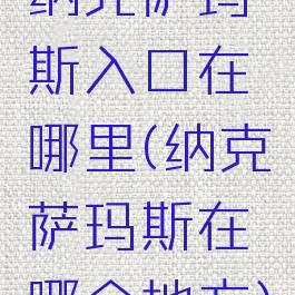 纳克萨玛斯入口在哪里(纳克萨玛斯在哪个地方)