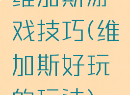 维加斯游戏技巧(维加斯好玩的玩法)
