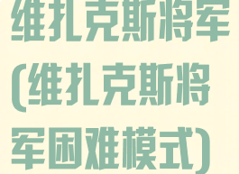 维扎克斯将军(维扎克斯将军困难模式)