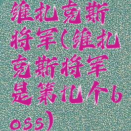 维扎克斯将军(维扎克斯将军是第几个boss)