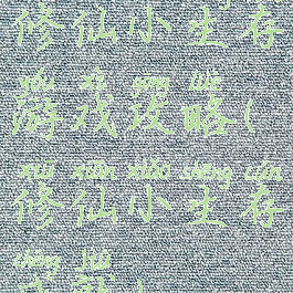 修仙小生存游戏攻略(修仙小生存成就)