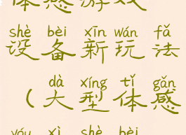 体感游戏设备新玩法(大型体感游戏设备)