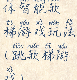 体智能软梯游戏玩法(跳软梯游戏)