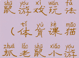 体育猫捉老鼠游戏玩法(体育课猫抓老鼠小游戏)