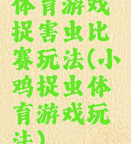 体育游戏捉害虫比赛玩法(小鸡捉虫体育游戏玩法)