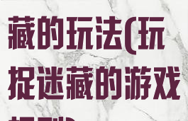 体育游戏捉迷藏的玩法(玩捉迷藏的游戏规则)
