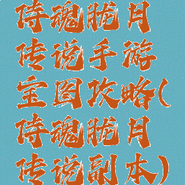 侍魂胧月传说手游宝图攻略(侍魂胧月传说副本)