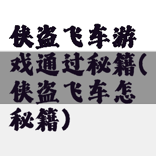 侠盗飞车游戏通过秘籍(侠盗飞车怎秘籍)