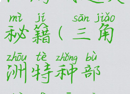 三角洲突击队游戏通关秘籍(三角洲特种部队第一关怎么过)