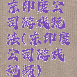 东印度公司游戏玩法(东印度公司游戏视频)