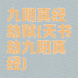 九阴真经劫狱(天书劫九阴真经)
