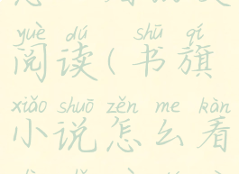 书旗小说怎么看历史阅读(书旗小说怎么看历史阅读次数)