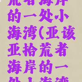 亚该亚拾荒者海岸的一处小海湾(亚该亚拾荒者海岸的一处小海湾航运)