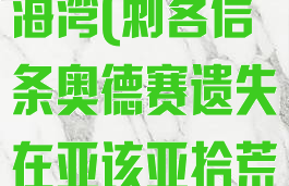 亚该亚拾荒者海岸的一处小海湾(刺客信条奥德赛遗失在亚该亚拾荒者海岸的一处小海湾)