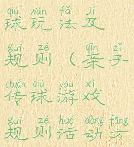 亲子游戏传球玩法及规则(亲子传球游戏规则活动方案)
