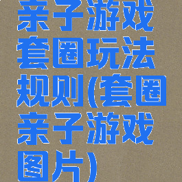 亲子游戏套圈玩法规则(套圈亲子游戏图片)