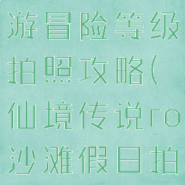 仙境传说手游冒险等级拍照攻略(仙境传说ro沙滩假日拍照)