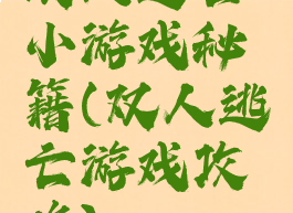 双人逃亡小游戏秘籍(双人逃亡游戏攻略)